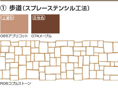 施工事例１ 歩道