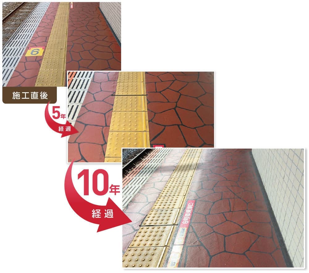 HGタイプ　複合商業施設　経年劣化状況