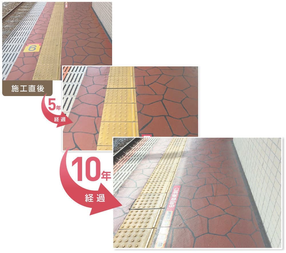 HGタイプ　複合商業施設　経年劣化状況